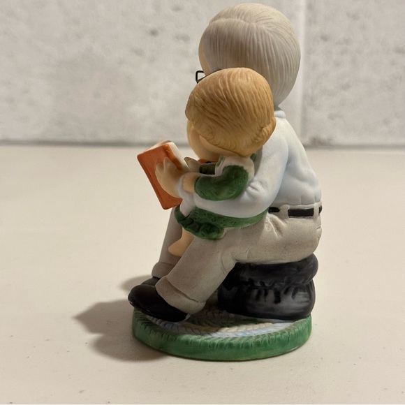 Enesco 1985 Grandpa and Grandkids Figurine, RARE, Country Cousins Kids - Picture 4 of 8